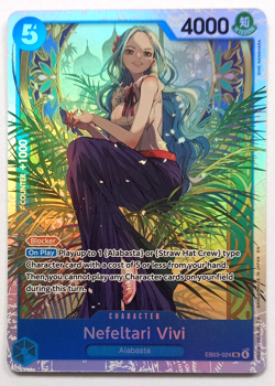 One Piece (TCG/CCG): (EB03) Nefeltari Vivi SR Card - EB03-024 - Image 1