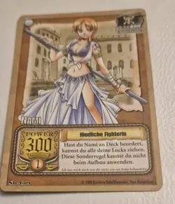 One Piece Karte SB-C09 Nami Niedliche Fighterin - Image 1