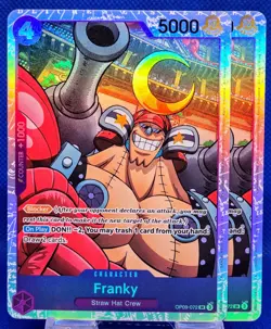 2x Franky OP09-072 SR | NM | Premium Booster -The Best- Vol. 2 | One Piece TCG - Image 1