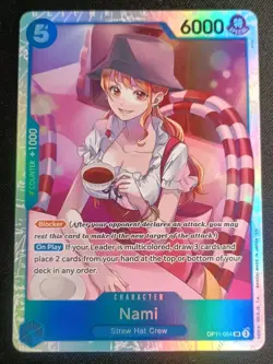 One Piece TCG - Nami OP12-054 - Foil - Image 1