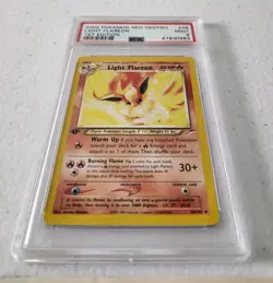 Light Flareon 1st Edition 46/105 - Neo Destiny *PSA 9 - MINT* Pokemon Card - Image 2