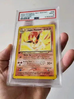 Light Flareon 1st Edition 46/105 - Neo Destiny *PSA 9 - MINT* Pokemon Card - Image 4
