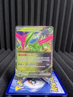 Iron Leaves ex 128 Sv - Scarlet & Violet Promo - Holo Pokemon Card NM+ - Image 1