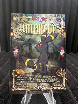 Umbreon #9 - Cracked Ice Holo - Prisma Trick or Treat Cards - Pokemon - Image 1