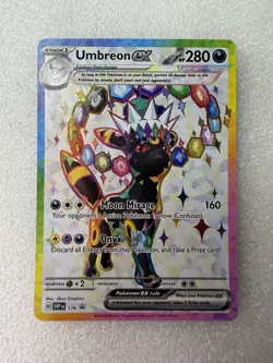 Pokemon Card - Umbreon EX 176 Scarlet & Violet Promo - Image 1