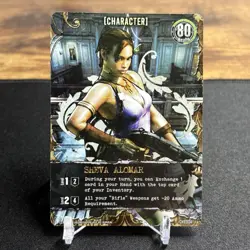 Sheva Alomar CH-004 Character Replacement Card Resident Evil Deck Building Game - Image 1