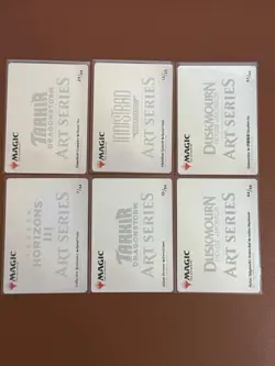 Magic the Gathering Art Series 100-Card Lot - Image 5