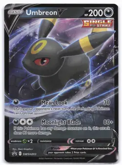 SWSH: Sword & Shield Promo Cards #SWSH203 Umbreon V - Image 1