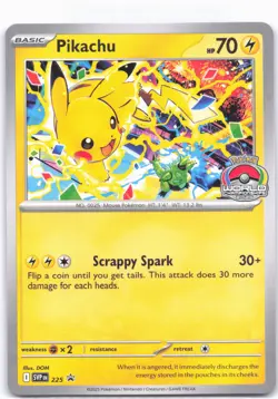 SV: Scarlet & Violet Promo Cards #225 Pikachu - Image 1