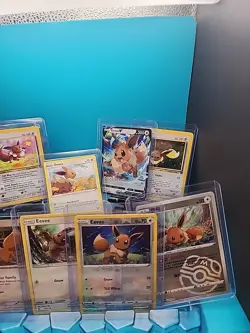 Pokemon 22 eevee card LOT - no dupes - Image 3