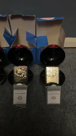 gold plated burger king pokemon cards - Image 4