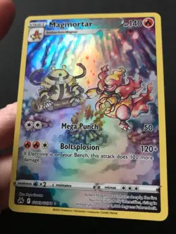 Magmortar GG03/GG70 Crown Zenith Galarian Gallery RARE HOLO Pokemon Card NM - Image 3
