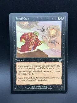 MTG Snuff Out C Mercadian Masques #162 - Image 1