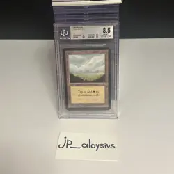 Magic the Gathering Plains V1 1993 Alpha MTG BGS 8.5 - Image 1