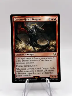 Cavern-Hoard Dragon 0031 Commander Lord Of The Rings LTC MTG NM - Image 1