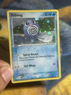 Poliwag 75/112 Pokemon Ex FireRed LeafGreen Reverse Holo Card MP - Image 3