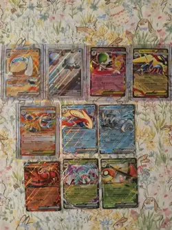 Pokemon TCG Ultra Rare Lot ×10 Full Art, IR EX, Mega - Image 1