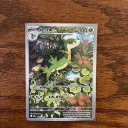 Servine 088/086 Sv: Black Bolt Holo Rare Pokemon TCG NM - Image 1