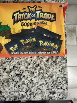 2024 Pokemon Halloween Trick or Trade Booster Bundle 120 Sealed Packs 360 Cards - Image 5