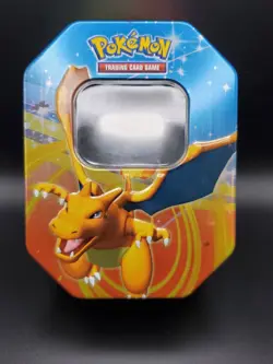 Pokemon Charizard Tin Empty 2009 Diamond & Pearl - Image 1