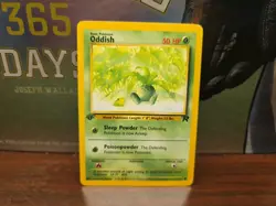 Pokemon Oddish #63/82 Team Rocket 1st Edition Common - Image 1