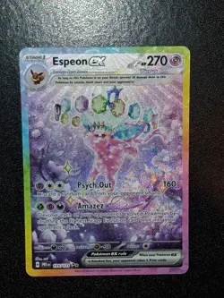 Pokemon Prismatic Evolutions - 155/131 Espeon ex - SIR - NM/M ultra rare - Image 1