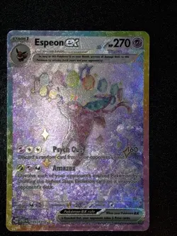 Pokemon Prismatic Evolutions - 155/131 Espeon ex - SIR - NM/M ultra rare - Image 4