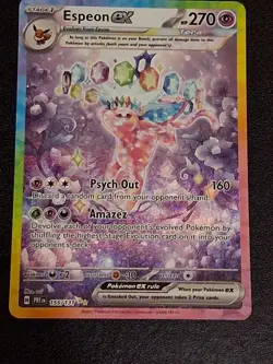 Pokemon Prismatic Evolutions - 155/131 Espeon ex - SIR - NM/M ultra rare - Image 5