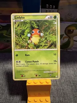 LEDYBA 2009 Pokemon HeartGold & SoulSilver Common POKEMON 71/123 Yuka Morii - Image 1