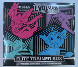 Pokemon TCG Sword and Shield Evolving Skies Elite Trainer Box ETB Sealed - Image 1