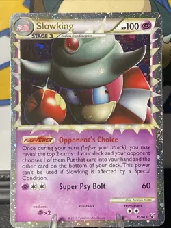 Pokemon TCG Slowking (Prime) 85/90 Undaunted Unlimited Ultra Rare Cosmos Holo - Image 1