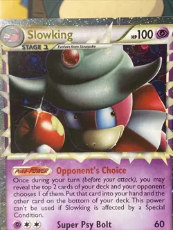 Pokemon TCG Slowking (Prime) 85/90 Undaunted Unlimited Ultra Rare Cosmos Holo - Image 3
