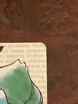 [MP] Bulbasaur No. 001 Red Bandai Carddass Series 1-2 (G) 1996 Pokemon Japanese - Image 4