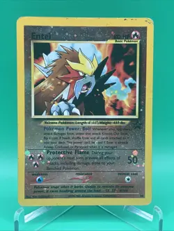 Pokemon TCG Entei Wizards Black Star Promos 34 Holo Promo Promo - MP - Image 1