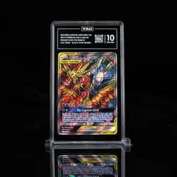 TAG 10 - Moltres & Zapdos & Articuno GX SM210 Hidden Fates ETB Promo Pokemon TCG - Image 1