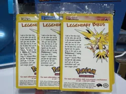 POKEMON SEALED ALL 3 Movie Promo Legendary Birds Moltres Articuno Zapdos WOTC - Image 1