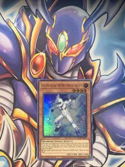 Yugioh Elemental HERO Neos Alius BLAR-EN053 Ultra Rare 1st Ed NM - Image 1