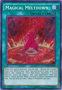 Yugioh! MP Magical Meltdown - FUEN-EN034 - Secret Rare - 1st Edition Moderately - Image 1