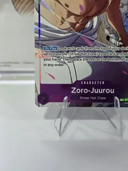 Roronoa Zoro (Zoro-Juurou) – Treasure Rare (TR) – One Piece TCG ST18 – English - Image 5