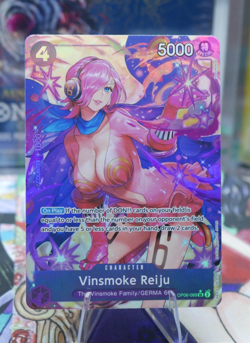 Vinsmoke Reiju Alt Art Super Rare - Wings of the Captain #OP06-069 SR One Piece - Image 1