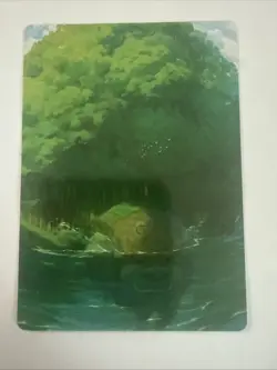Forest Art Card Regular Art Card 54/54 Avatar MTG NM - Image 1