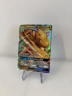 Pokemon TCG Dragonite GX Holo Ultra Rare Card Unified Minds 152/236 - Image 3