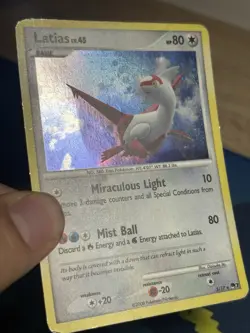 Latias Lv. 45 3/17 POP Series 7 Pokemon Holo 2008 Rare Pokemon Promo Card - Image 5