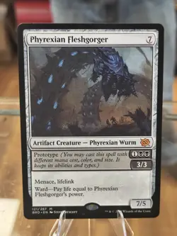 Phyrexian Fleshgorger The Brothers' War Regular MTG Free Shipping! - Image 1