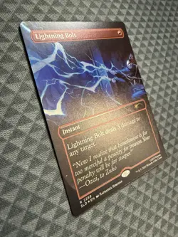 MTG Lightning Bolt #2289 Rainbow Foil Rare Secret Lair Drop Series (SLD) - Image 2