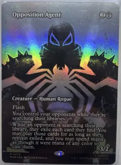 Opposition Agent (Borderless) Marvel Universe Eternal-Legal Foil - Image 1