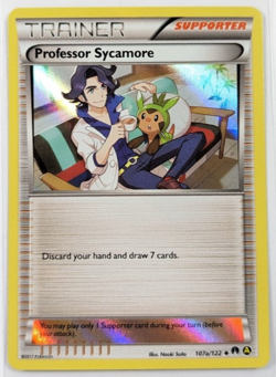 Pokemon TCG Professor Sycamore 107a/122 Holo Promo VLP - Image 1