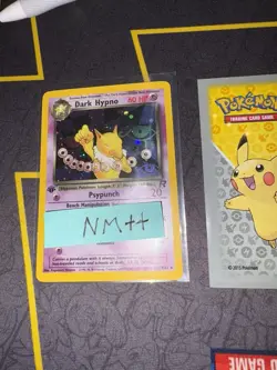 Pokemon Rocket Dark Hypno 9/82 Holo Rare 1st Edition🔥PSA Grade🔥051💎NM ++💎 - Image 1