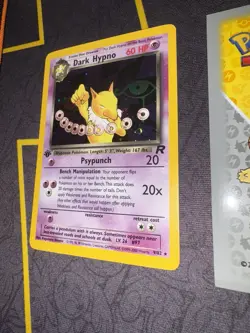Pokemon Rocket Dark Hypno 9/82 Holo Rare 1st Edition🔥PSA Grade🔥051💎NM ++💎 - Image 4