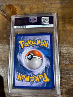 POKEMON 2007 Diamond Pearl Secret Wonders ENTEI Holo Cracked Ice #4 PSA 6 RARE - Image 2
